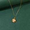 APOTIE Optiela Seash-shaped moonstone pendant necklace, Haiyueyao S925 silver collarbone chain factory direct sales available for wholesale details Picture